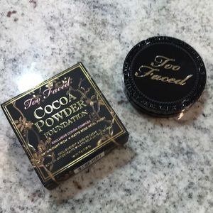 Cocoa Powder Foundation in Golden Light